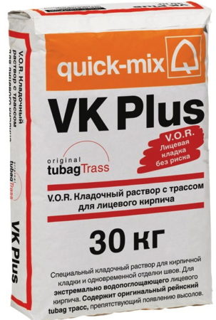 Кладочный раствор Quick-Mix VK_plus